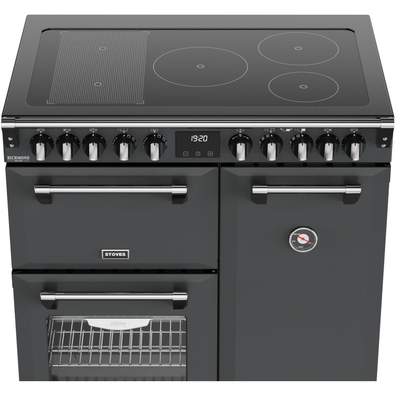 Stoves 444412009 Richmond Deluxe 90cm Induction Range Cooker - Anthracite
