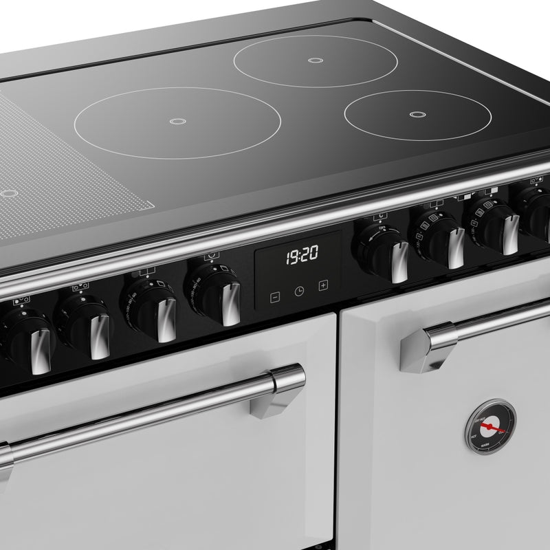 Stoves 444412010 Richmond Deluxe 90cm Induction Range Cooker - Ice White
