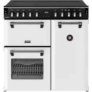 Stoves 444412010 Richmond Deluxe 90cm Induction Range Cooker - Ice White
