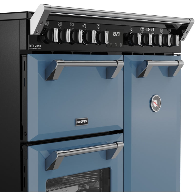 Stoves 444412011 Richmond Deluxe 90cm Induction Range Cooker - Twilight Blue