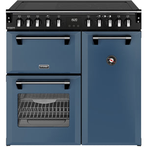 Stoves 444412011 Richmond Deluxe 90cm Induction Range Cooker - Twilight Blue
