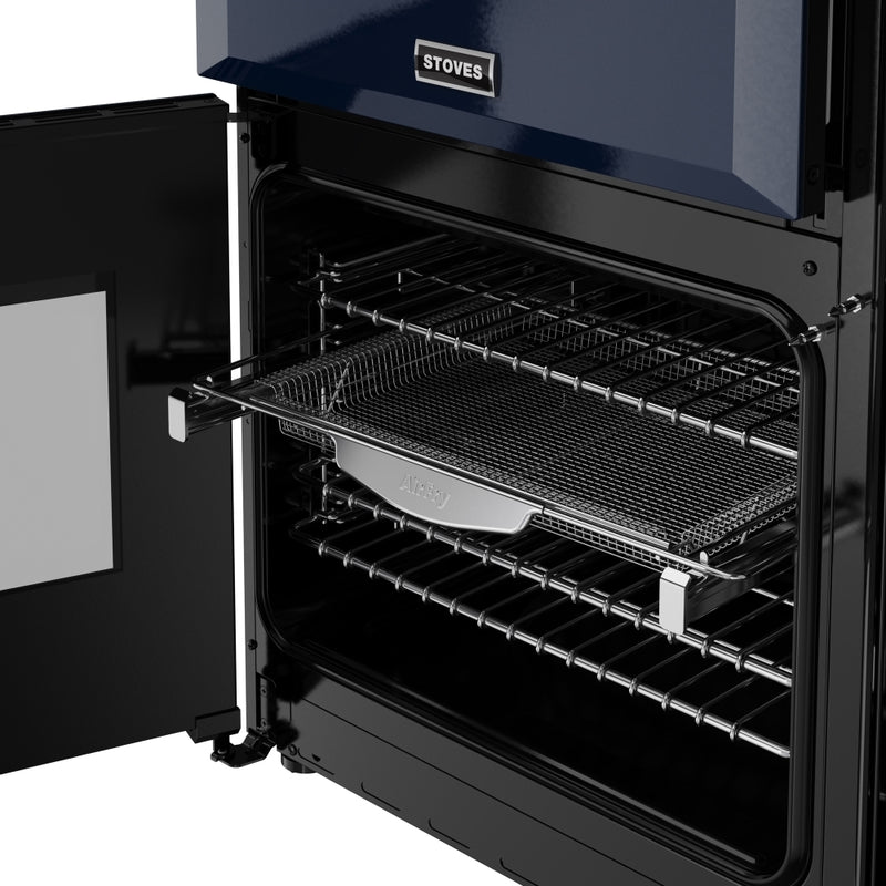 Stoves 444412012 Richmond Deluxe 90cm Induction Range Cooker - Midnight Blue