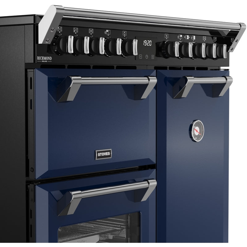 Stoves 444412012 Richmond Deluxe 90cm Induction Range Cooker - Midnight Blue