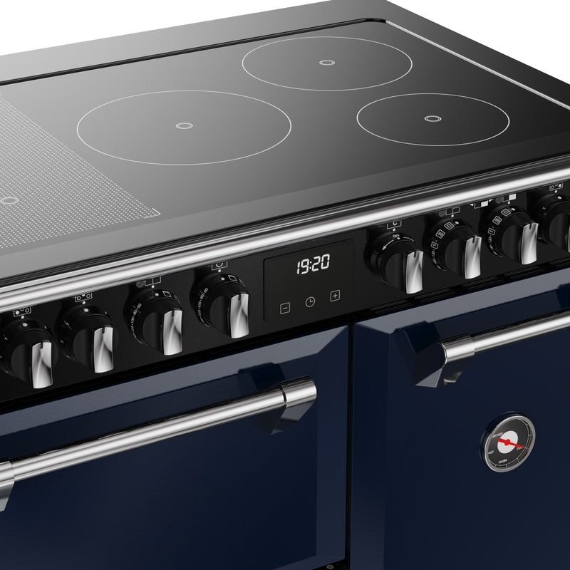 Stoves 444412012 Richmond Deluxe 90cm Induction Range Cooker - Midnight Blue