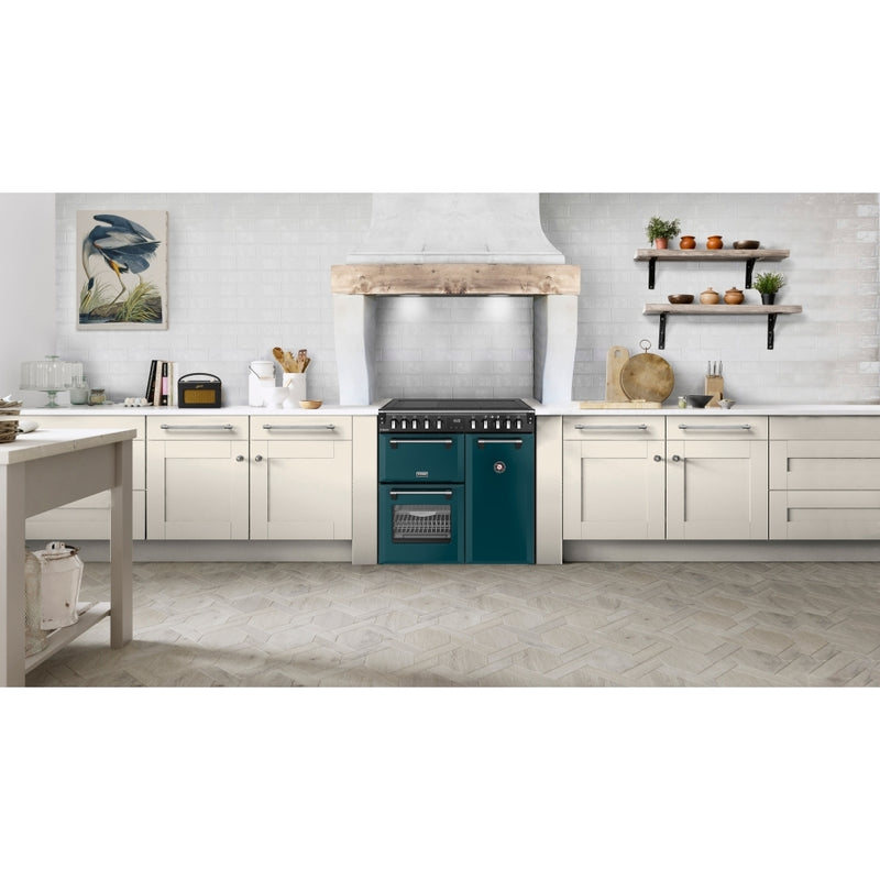 Stoves 444412013 Richmond Deluxe 90cm Induction Range Cooker - Deep Marine