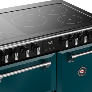 Stoves 444412013 Richmond Deluxe 90cm Induction Range Cooker - Deep Marine