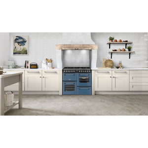 Stoves 444412017 Richmond Deluxe 100cm Dual Fuel Range Cooker - Twilight Blue