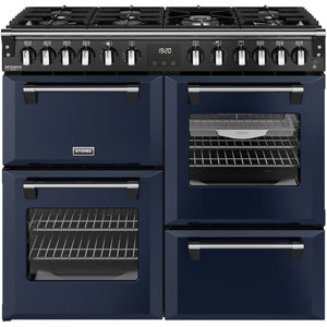 Stoves 444412018 Richmond Deluxe 100cm Dual Fuel Range Cooker - Midnight Blue