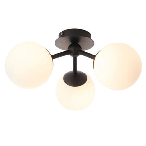 Pulsa 3 Light Bathroom Light - Black