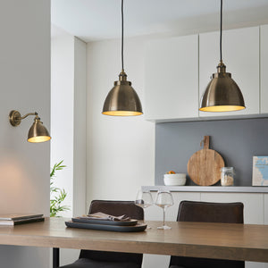 Franklin Wall Light - Antique Brass
