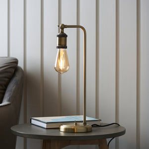 Hal Table Lamp - Antique Brass