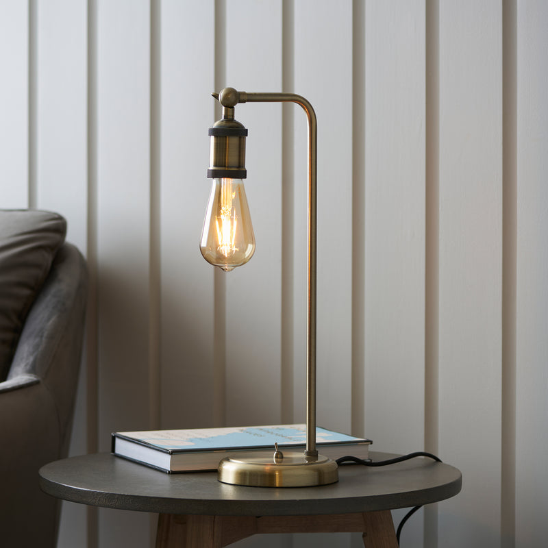 Hal Table Lamp - Antique Brass