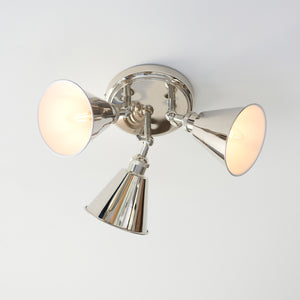 Hal 3 Ceiling Spot - Bright Nickel
