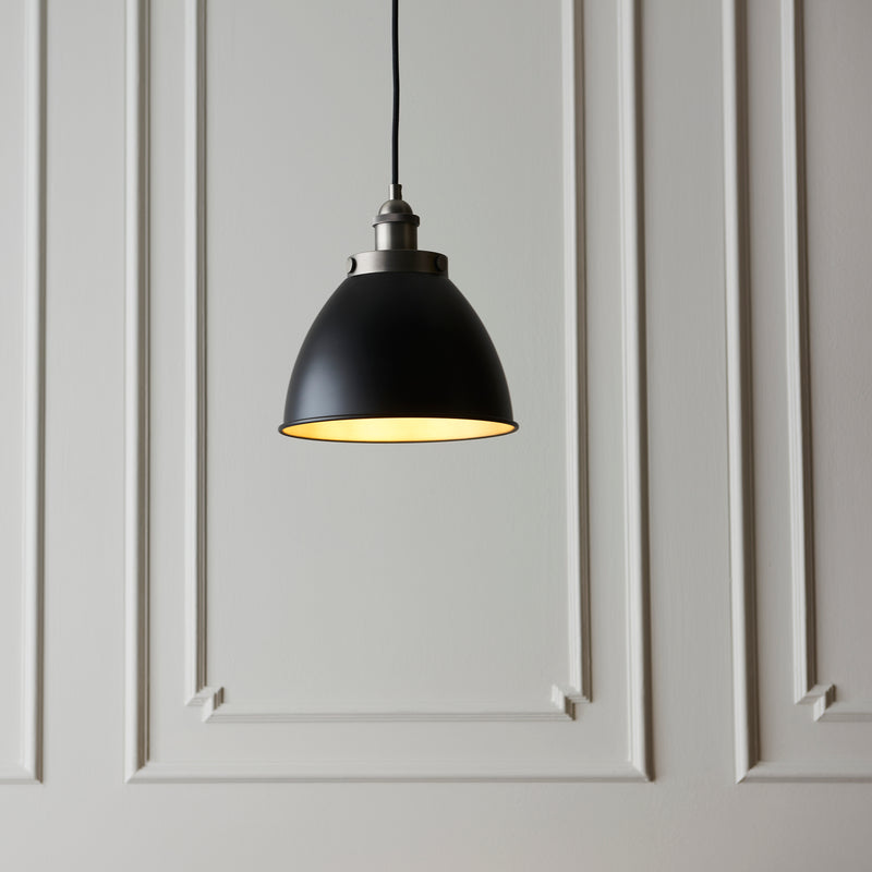 Franklin Small Pendant Light - Pewter