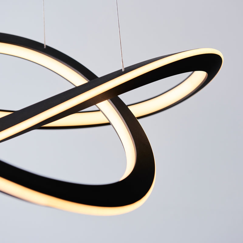 Espina Pendant Light - Textured Black