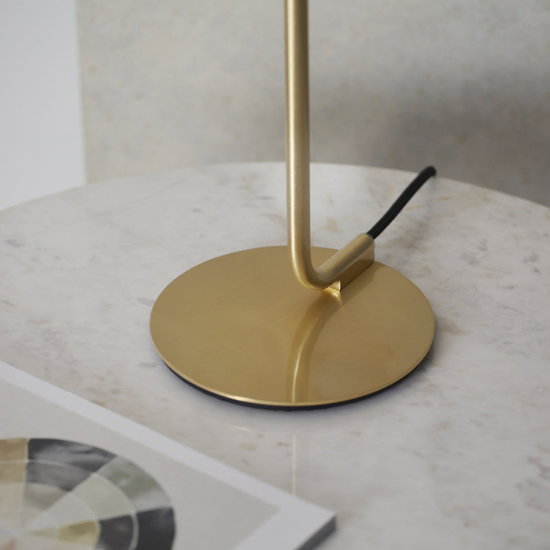 Mali Table Lamp - Satin Brass