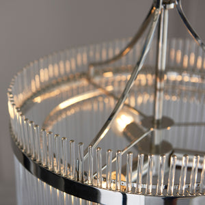 Marietta 3 Pendant Light - Bright Nickel