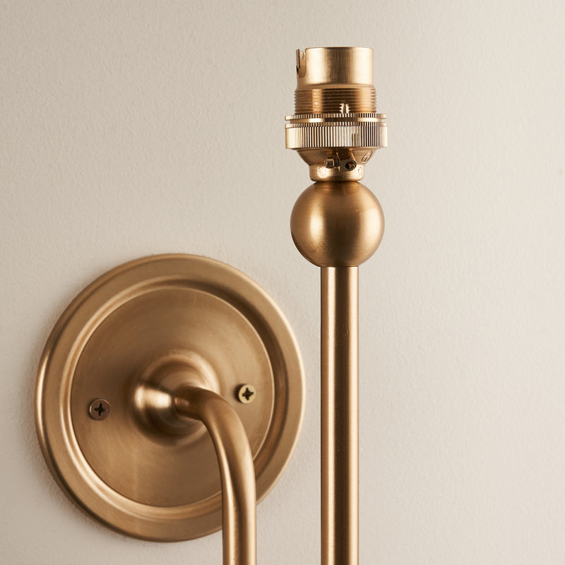 Santiago Wall Light Fitting - Aged Brass