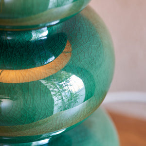 Monroe Table Lamp - Gloss Green