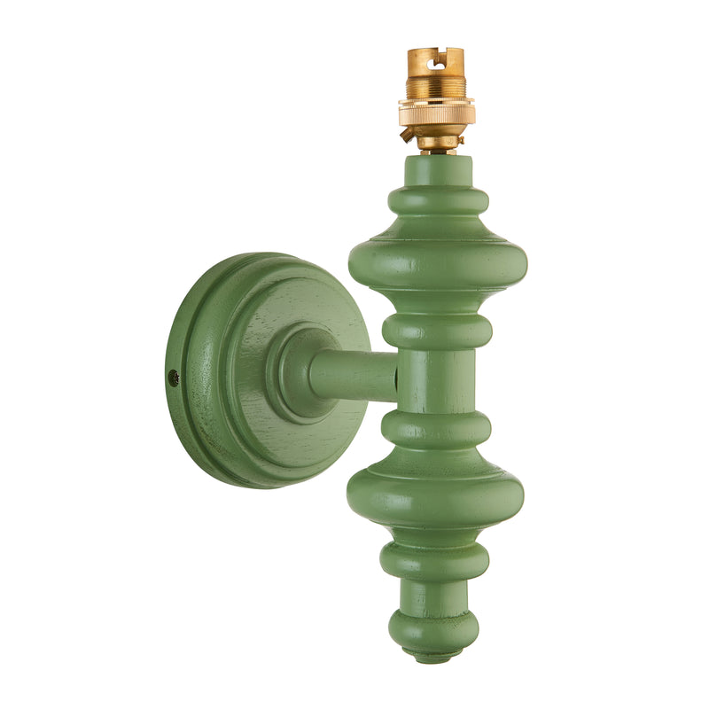 Carnaby Wall Light Fitting - Cotswold Green