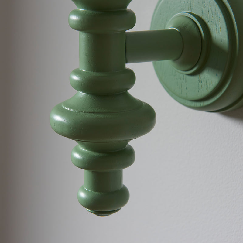 Carnaby Wall Light Fitting - Cotswold Green