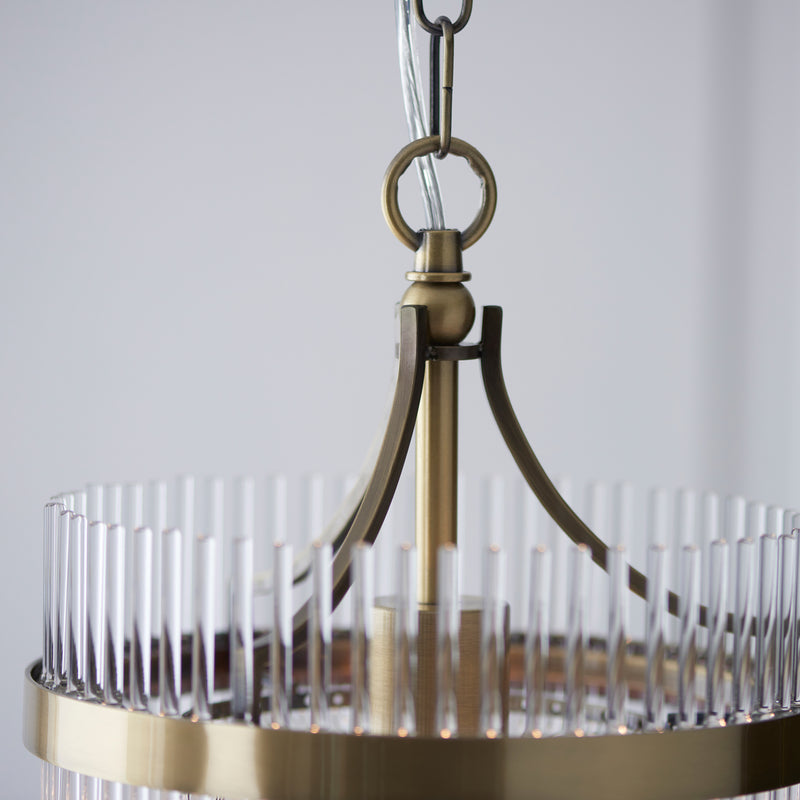 Marietta Pendant Light - Antique Brass