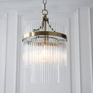 Marietta Pendant Light - Antique Brass