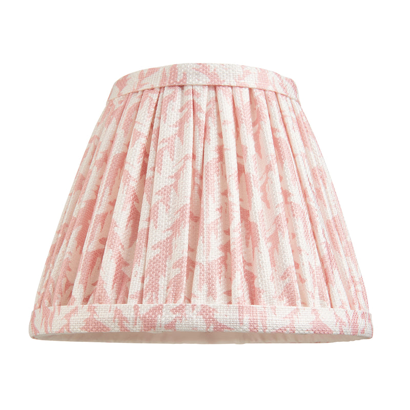 Leaf 16cm Fabric Shade - Peach