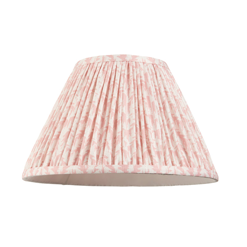 Leaf 30cm Fabric Shade - Peach