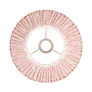 Leaf 30cm Fabric Shade - Peach