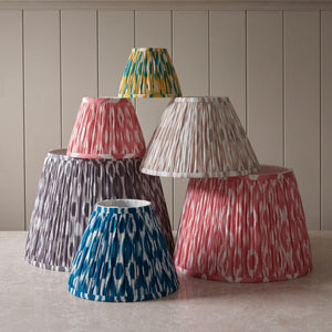 Ikat 20cm Fabric Shade - Neutral