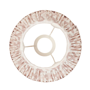 Ikat 20cm Fabric Shade - Neutral