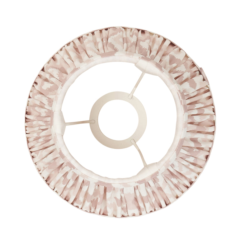 Ikat 20cm Fabric Shade - Neutral