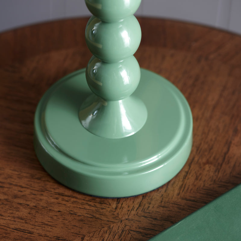 Higgledy Table Lamp Base - Cotswold Green