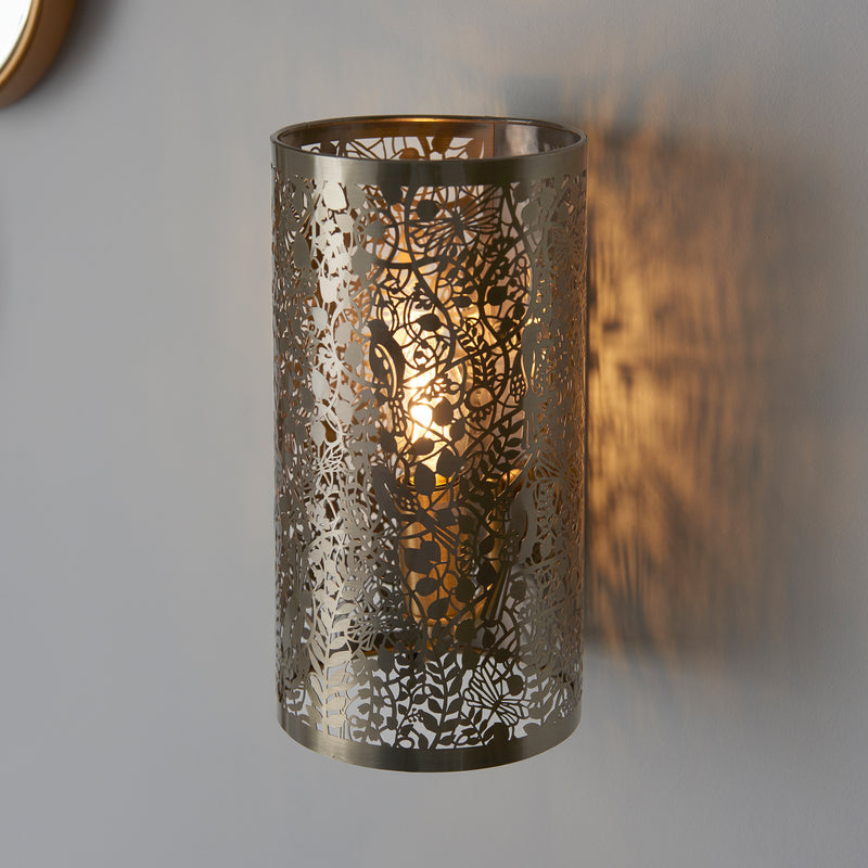 Secret Garden Wall Light - Antique Brass