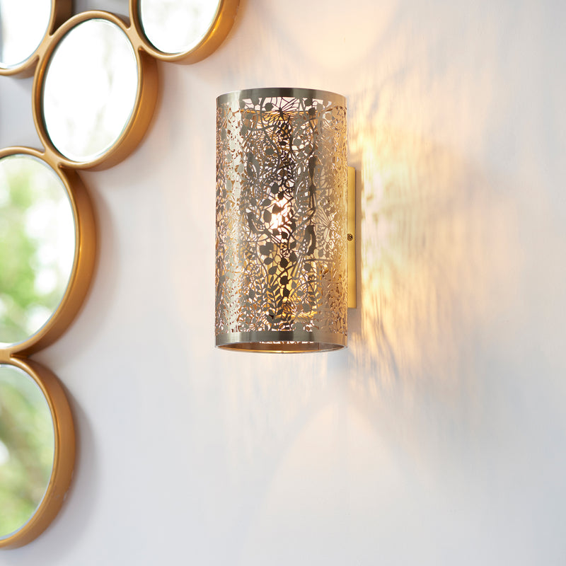Secret Garden Wall Light - Antique Brass