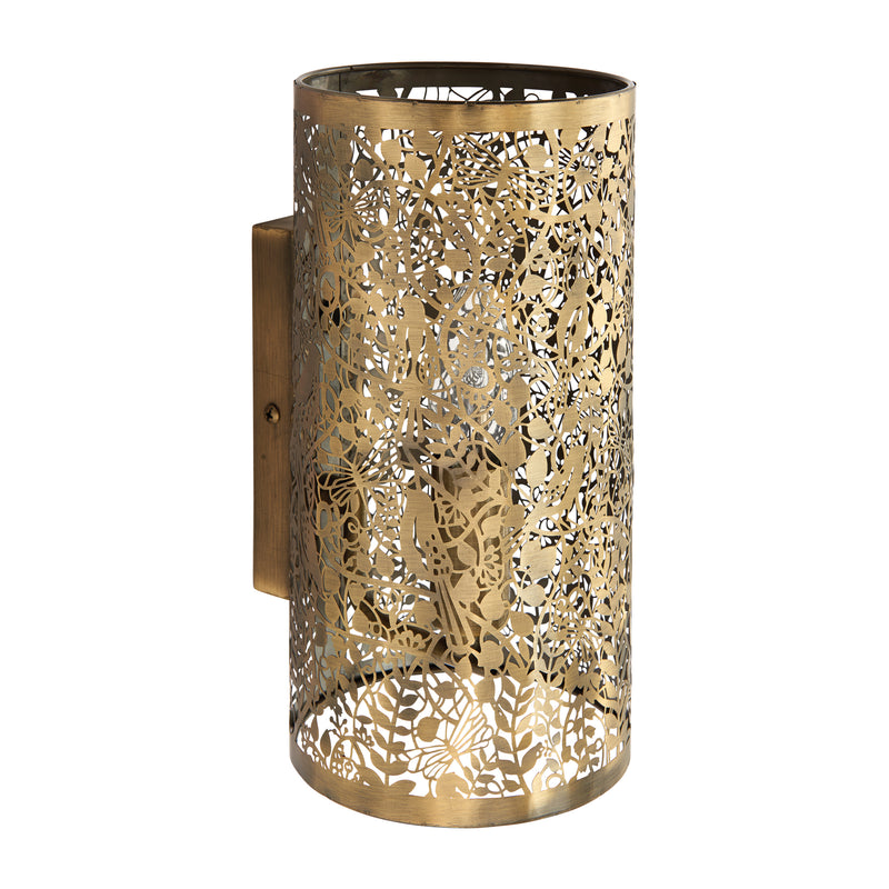 Secret Garden Wall Light - Antique Brass