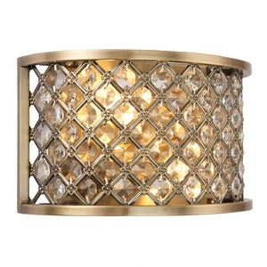 Hudson 2 Light Wall Light - Brass