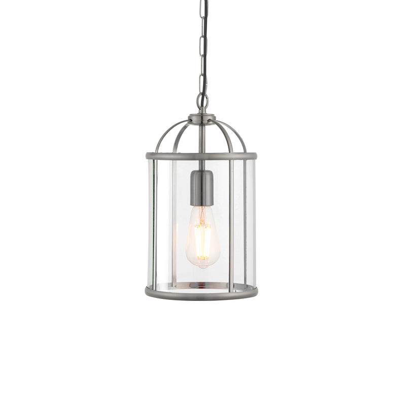 Lambeth Pendant Light - Satin Nickel