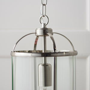 Lambeth Pendant Light - Satin Nickel