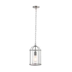 Lambeth Pendant Light - Satin Nickel