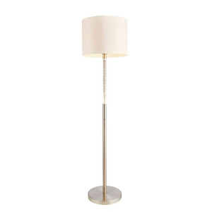 Andromeda 2 Light Floor Lamp - Chrome