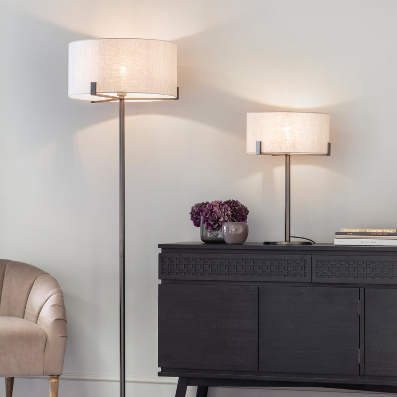 Hayfield Table Lamp - Bronze
