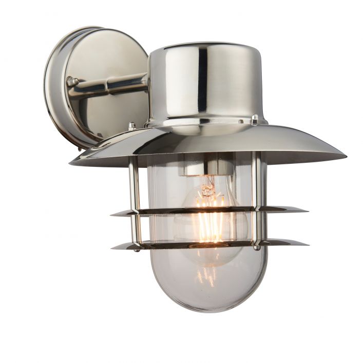 Jenson 1 Light Wall Light - Silver