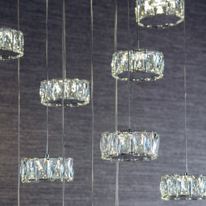 Prisma 16 Cluster Pendant Light