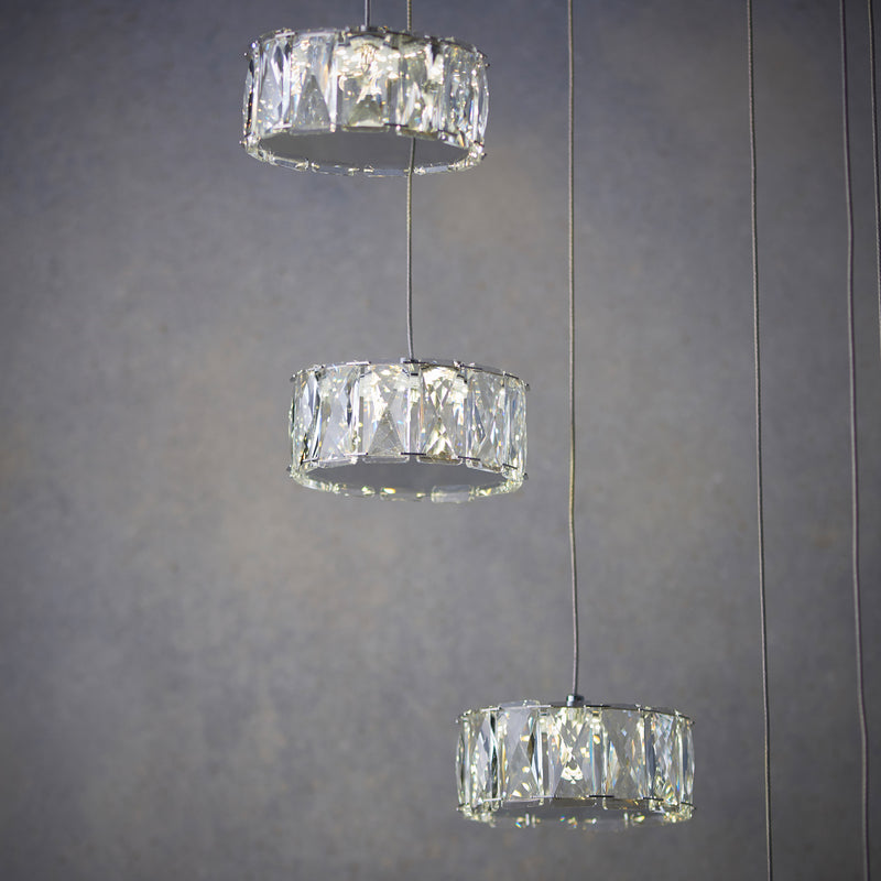 Prisma 16 Cluster Pendant Light