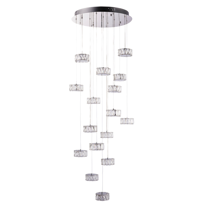 Prisma 16 Cluster Pendant Light