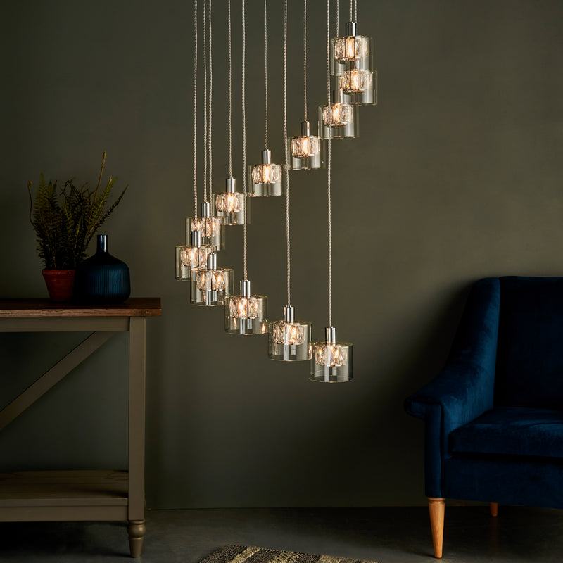 Verina 12 Drop Pendant Light