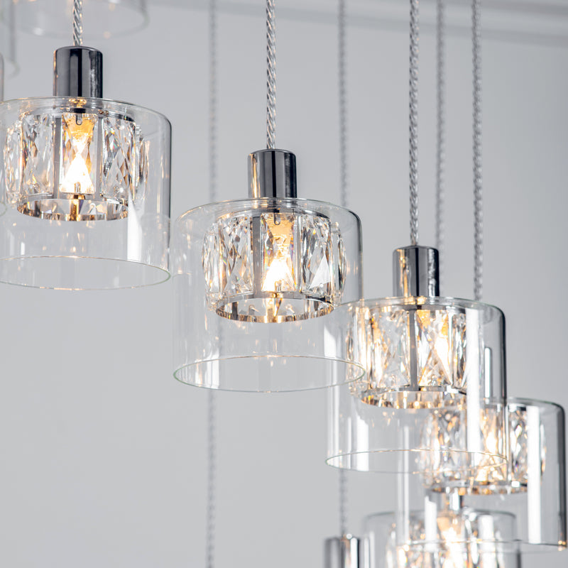 Verina 12 Drop Pendant Light