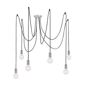 Studio 6 Cluster Pendant Light - Chrome